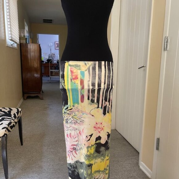Missoni Hugging Long Dress with Abstract Design size small - Picture 5 of 9